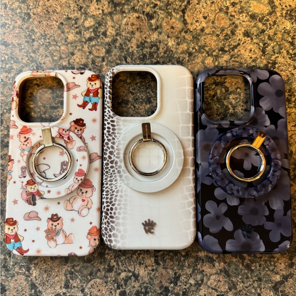 Velvet caviar iPhone 15 pro cases